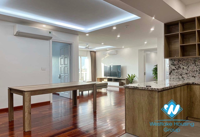 A colorful 3 bedroom apartment in Ciputra for rent